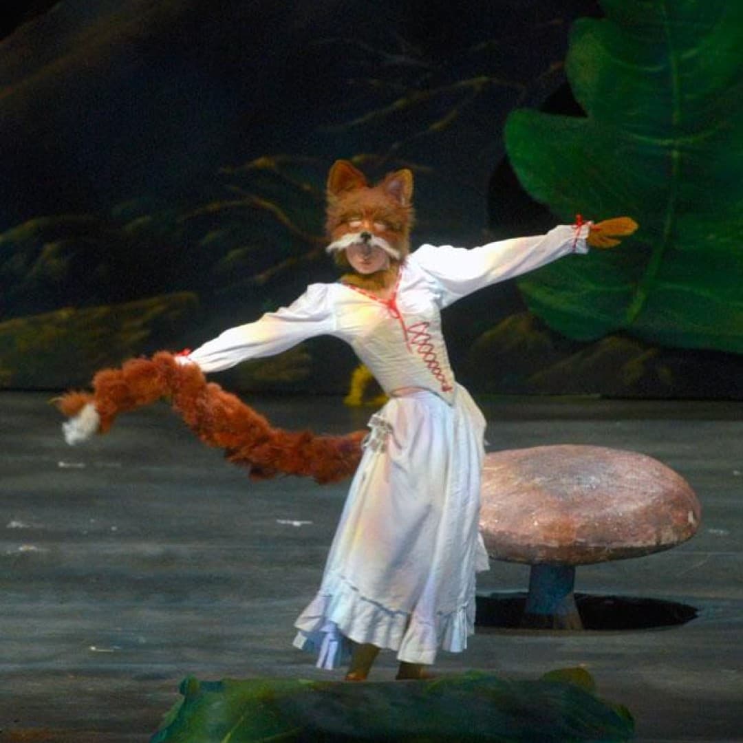 Martina Welschenbach as Cunning Little Vixen
Bettina Stöß