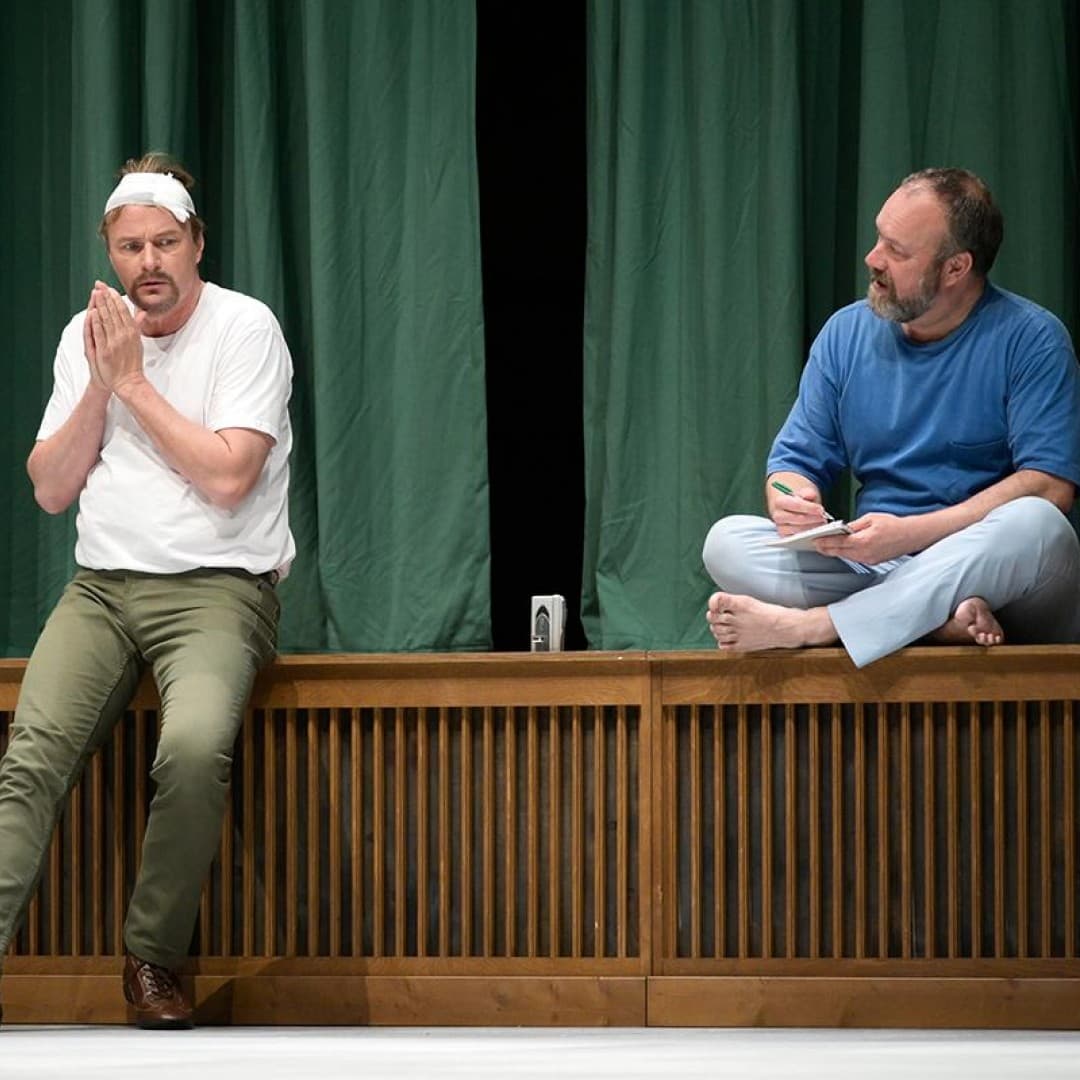 Klaus Florian Vogt as Walther von Stolzing, Johan Reuter as Hans Sachs
Thomas Aurin