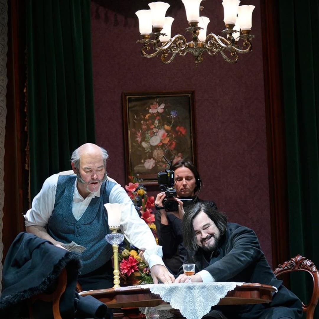 Albert Pesendorfer as Count Waldner, Russell Braun as Mandryka
Thomas Aurin