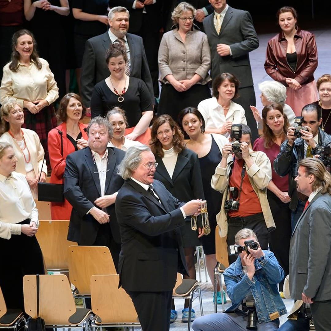 Annika Schlicht as Magdalena, Albert Pesendorfer as Veit Pogner, Klaus Florian Vogt as Walther von Stolzing a. o.
Thomas Aurin