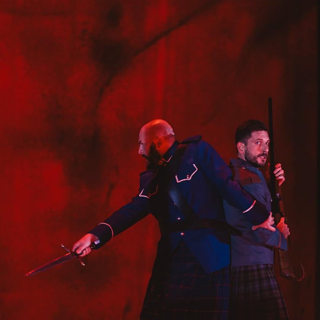 Roman Burdenko as Macbeth, Marko Mimica as Banquo
Eike Walkenhorst