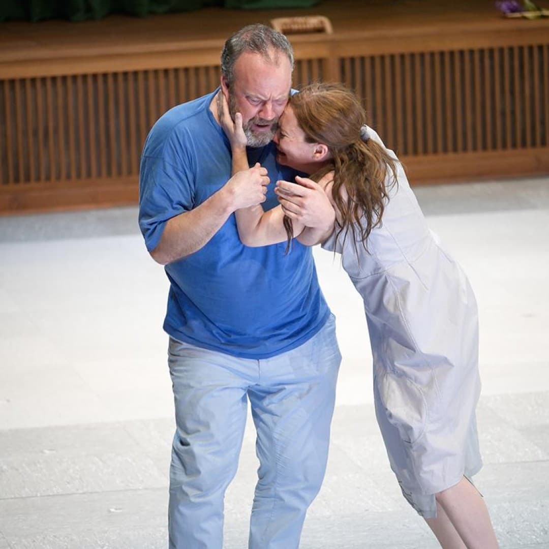 Johan Reuter as Hans Sachs, Heidi Stober as Eva
Thomas Aurin